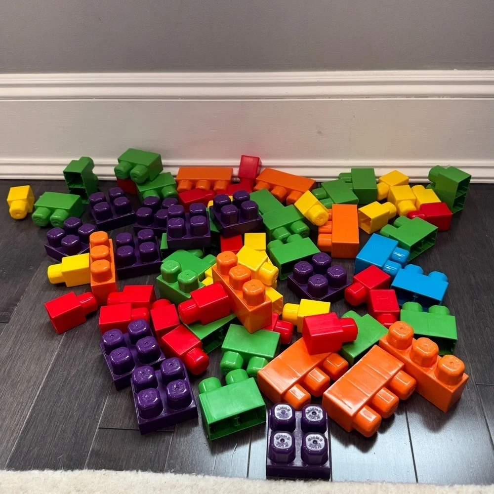 NWOT Kids Work Vibrant Building Blocks Set for Kids Toddler Boys Girls